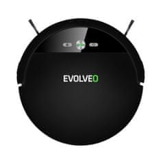 Evolveo RoboTrex H6, robotický vysavač, stírání vodou, nabíjecí stanice, černý