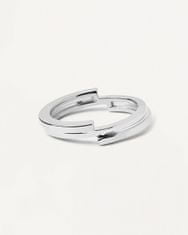 PDPAOLA Minimalistický stříbrný prsten Genesis Essentials AN02-898 (Obvod 50 mm)