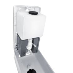 NIMCO Bezdotykový dávkovač mýdla nebo dezinfekčního gelu 1,2l s odkapávačem a průzorem, automatický NIMCO Hygienický program HPU 31S-M-O