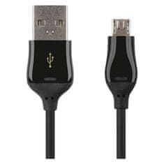 Emos Rychlonabíjecí a datový kabel USB-A 2.0 / micro USB-B 2.0, Quick Charge, 1 m, černý
