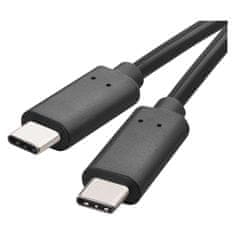 Emos Nabíjecí a datový kabel USB-C 3.1 / USB-C 3.1, 1 m, černý