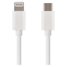 Emos Nabíjecí a datový kabel USB-C 2.0 / Lightning MFi, 1 m, bílý