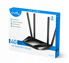 Cudy CUDY LT400 LTE WiFi ROUTER DOMÁCÍ ROUTER 150Mbps na 4G SIM kartu