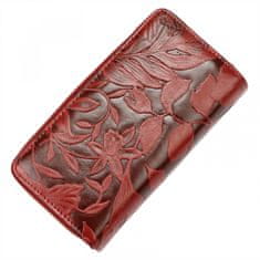 Gregorio Módní dámská kožená peněženka Gregorio Jimelia, červená