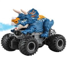 QST Dinosaurus car QST2302 modrý