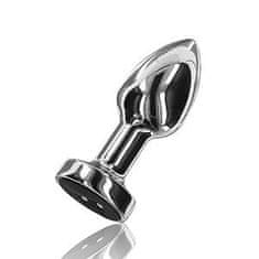 Toyjoy ToyJoy The Glider Buttplug (Small), železný anální kolík s vibrací