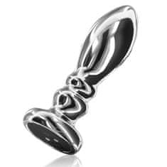 Toyjoy ToyJoy The Slider Buttplug (Large), železný anální kolík s vibrací