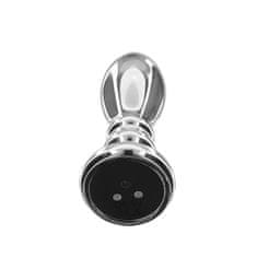 Toyjoy ToyJoy The Slider Buttplug (Medium), železný anální kolík s vibrací