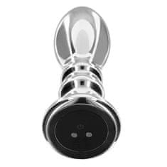 Toyjoy ToyJoy The Slider Buttplug (Large), železný anální kolík s vibrací