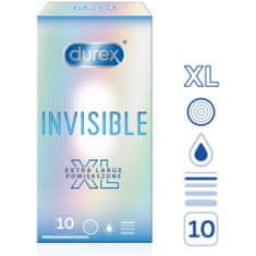 Durex Durex Invisible XL 10 ks