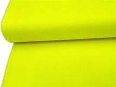 Mirtex Tkanina OXFORD 200/111LS reflexní žlutá 160cm zbytková metráž
