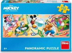 Dino Panoramatické puzzle Mickey a přátelé 150 dílků