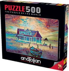 AnaTolian Puzzle Palmový ostrůvek 500 dílků