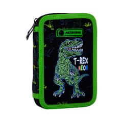 Astra ASTRABAG, Dvoupatrový penál s náplní T-REX NEON, AC21, 503023019