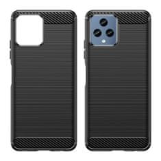 IZMAEL Pouzdro Carbon Bush TPU pre T-Mobile Revvl 6 5G - Černá KP29338