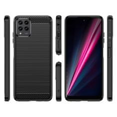 IZMAEL Pouzdro Carbon Shield pro T-Mobile Revvl 6 Pro 5G - Černá KP29339