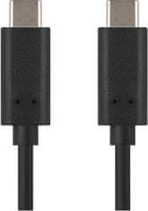 Emos Nabíjecí a datový kabel USB-C 3.1 / USB-C 3.1, 1 m, černý