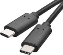 Emos Nabíjecí a datový kabel USB-C 3.1 / USB-C 3.1, 1 m, černý