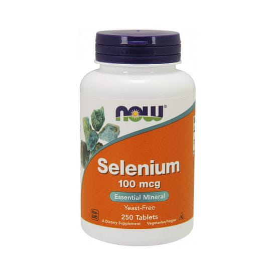 NOW Foods Doplňky stravy NOW Foods selen Selen 100 Mcg (250 tablet) 3972