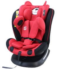 BUF BOOF Autosedačka TWT Plus iSIZE RedBear s otočným Isofixem o 360 stupňů od 0 do 36 kg 40-150 CM