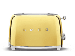 Smeg Toustovač / topinkovač P2 Smeg 50's Retro Style. zlatý 950W