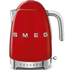 Smeg Rychlovarná konvice Smeg 50´s Retro Style s regulací teploty, červená