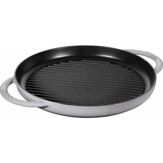 Staub Kulatý litinový gril 22 cm Staub