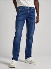 Pepe Jeans Tmavě modré pánské slim fit džíny Pepe Jeans 32/34