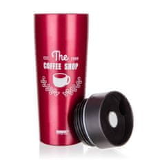 Banquet Termohrnek COFFEE 350 ml, Bordo, sada 3 ks