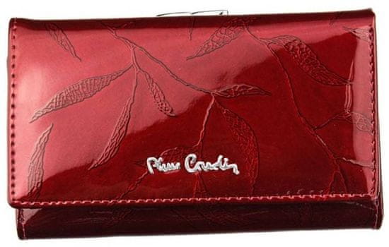 Pierre Cardin Luxusní dámská kožená peněženka Pierre Cardin Paulette, červená