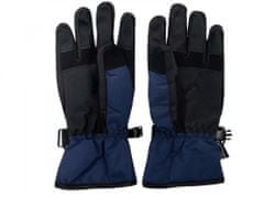 HolidaySport Dětské zimní lyžařské rukavice Echt C062 tm.modrá XS