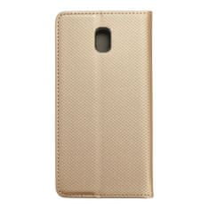 FORCELL Pouzdro / obal na Samsung Galaxy J5 2017 zlaté - knížkové SMART