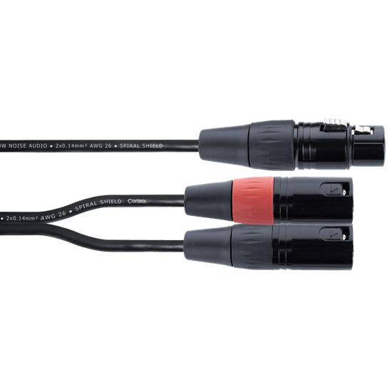 Cordial EY 0,3 FMM Y stereo kabel