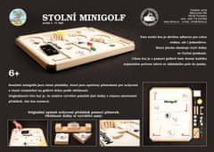 InnoVibe Stolní dřevěný minigolf