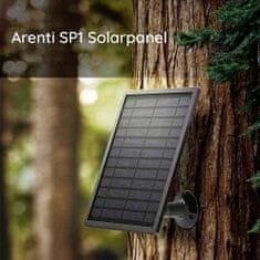 Arenti solární panel pro kamery SP1 IP65 MICO USB