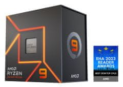 AMD Ryzen 9 7900X / LGA AM5 / max. 5,6GHz / 12C/24T / 76MB / 170W TDP / BOX bez chladiče