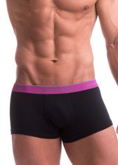 Emporio Armani Boxerky 111357 7A717 růžová guma, Černá, S