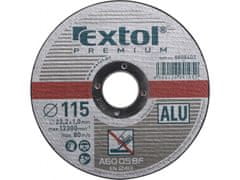 Extol Premium Kotouč řezný na hliník, O 115x1,0x22,2mm