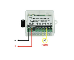 MXM Dálkový ovladač pro lineární pohon - 8V 12V 24V 36V - 10A