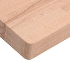 Vidaxl Deska psacího stolu 80 x 40 x 4 cm masivní bukové dřevo