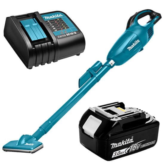 Makita Akumulátorový vertikutátor 18V 0,65 l, 2 rychlosti 1x3Ah DCL181FSF