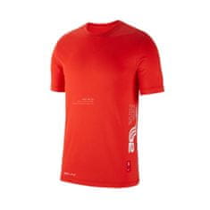 Nike Tričko na trenínk červené M CD0927634