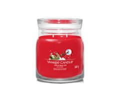 Yankee Candle Vonná svíčka Signature ve skle střední Christmas Eve 368g