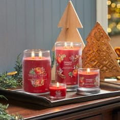 Yankee Candle Vonná svíčka Signature ve skle velká Red Apple Wreath 567 g