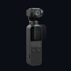 Sunnylife Sada krytů 2x Kryt obrazovky Objektiv Ochranná skla pro DJI OSMO POCKET 2