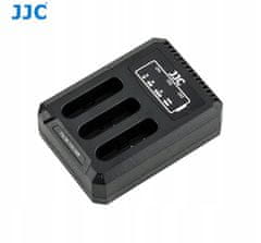 JJC Trojitá USB nabíječka na 3 baterie pro Ricoh DB-110 DB110