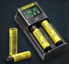 Nitecore USB nabíječka Quick Charge na 2x dobíjecí 22650 25500 26500 26650 26700