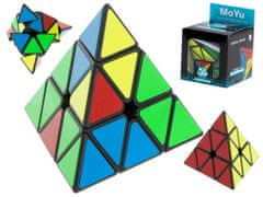 WOWO MoYu Pyraminx Puzzle Kostka - Černá, Hra pro Rozvoj Logického Myslení
