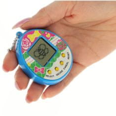 WOWO Elektronická Hračka Tamagotchi s Modrým Vejcem - Interaktivní Digitální Hra pro Děti