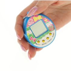 WOWO Elektronická Hračka Tamagotchi s Modrým Vejcem - Interaktivní Digitální Hra pro Děti